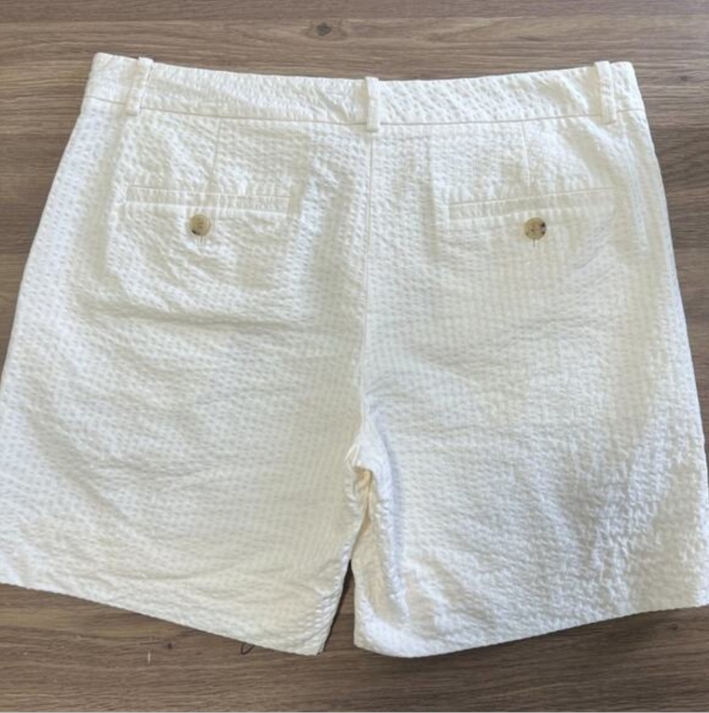Theory Ediena Sea Island Shorts Sz 6 - Picture 3 of 11